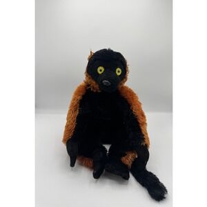 Wild Republic Red Ruffed Lemur Plush Red and Black 12'' Stuffed Animal Toy